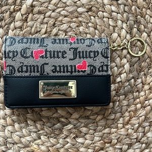 Juicy Couture faux leather wallet